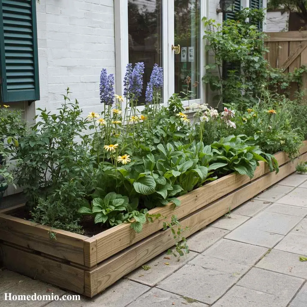 Raised Herb and Edible Garden Bed