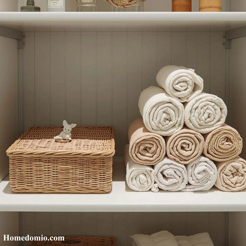 Rolled Towel Display