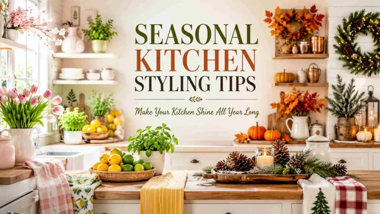 Seasonal Kitchen Styling