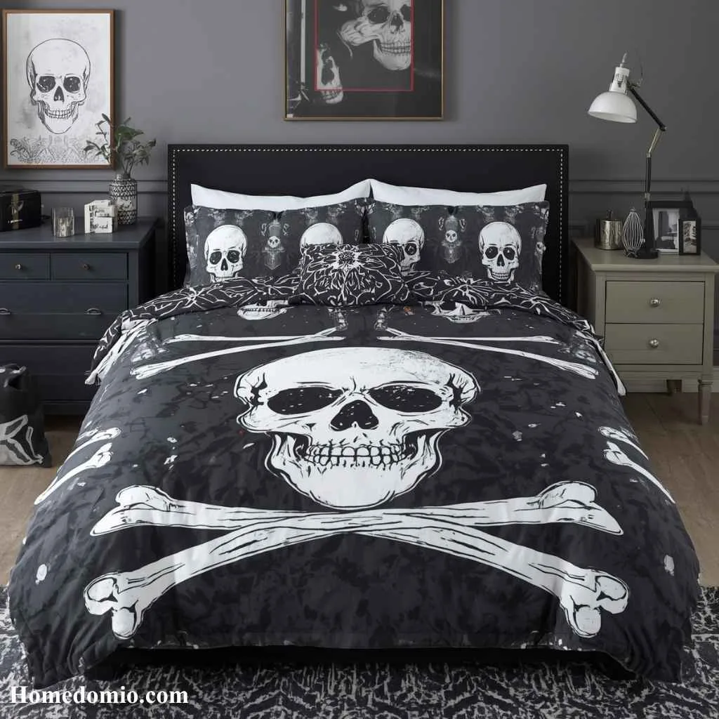  Skull Motif Bedding
