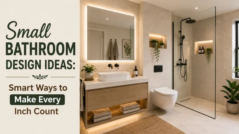 Small Bathroom Design Ideas That Actually Make It Bigger 7 Small Bathroom Design Ideas
