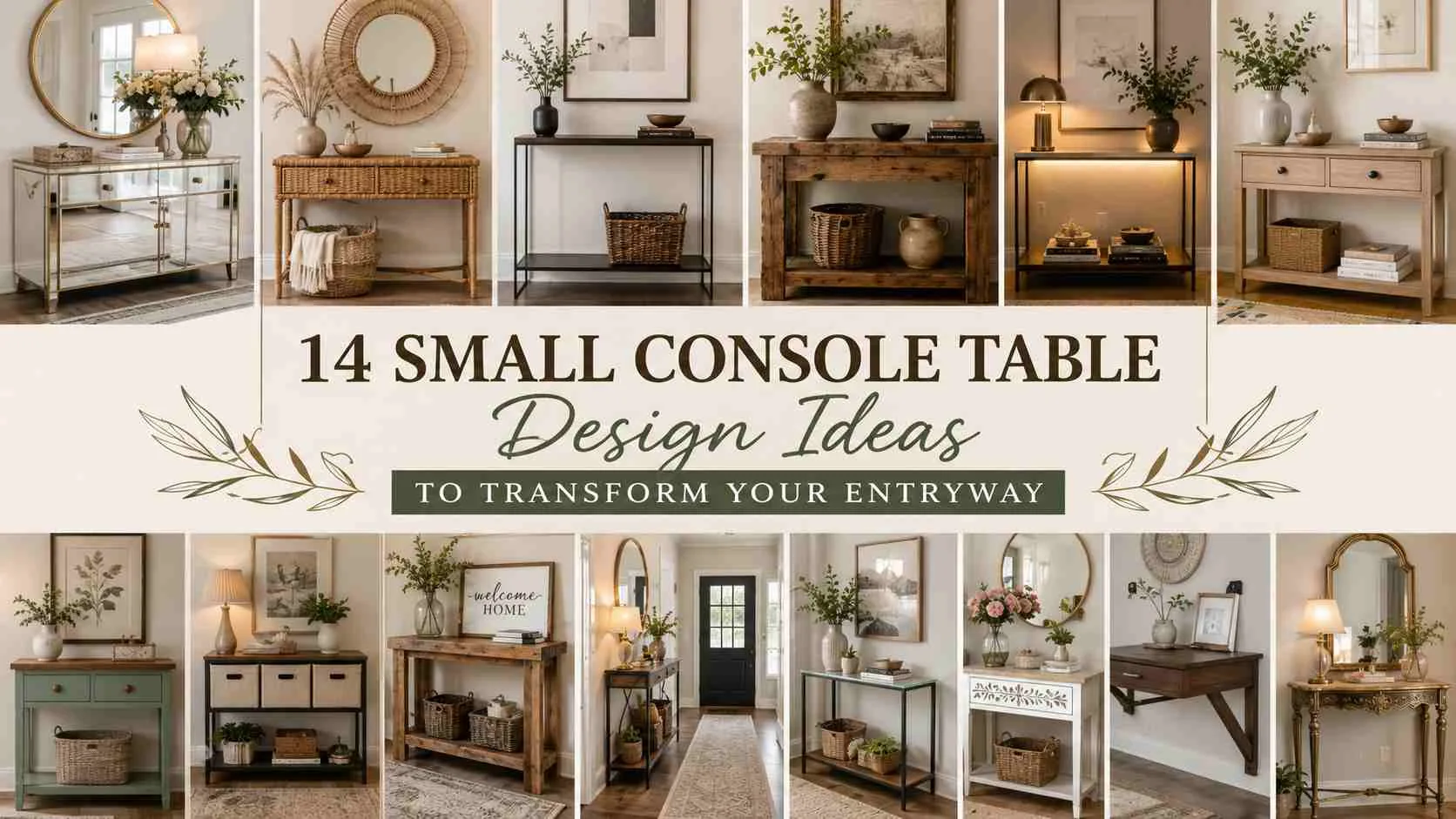 Small Console Table