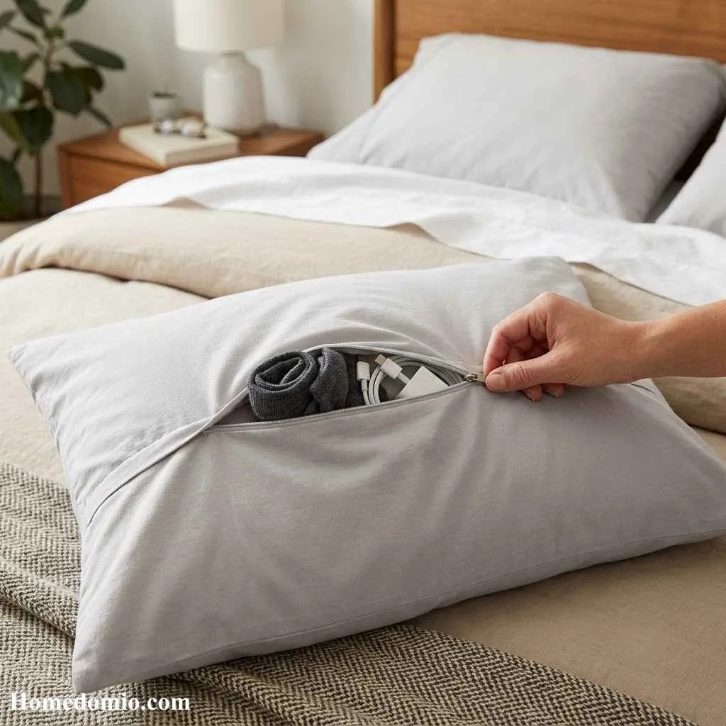 Storage Pouch Pillowcases
