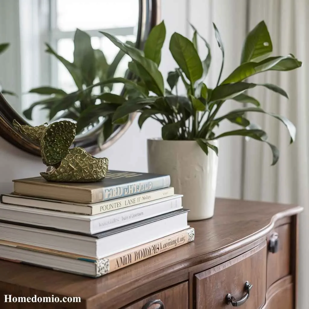 Style It With Greenery and Books