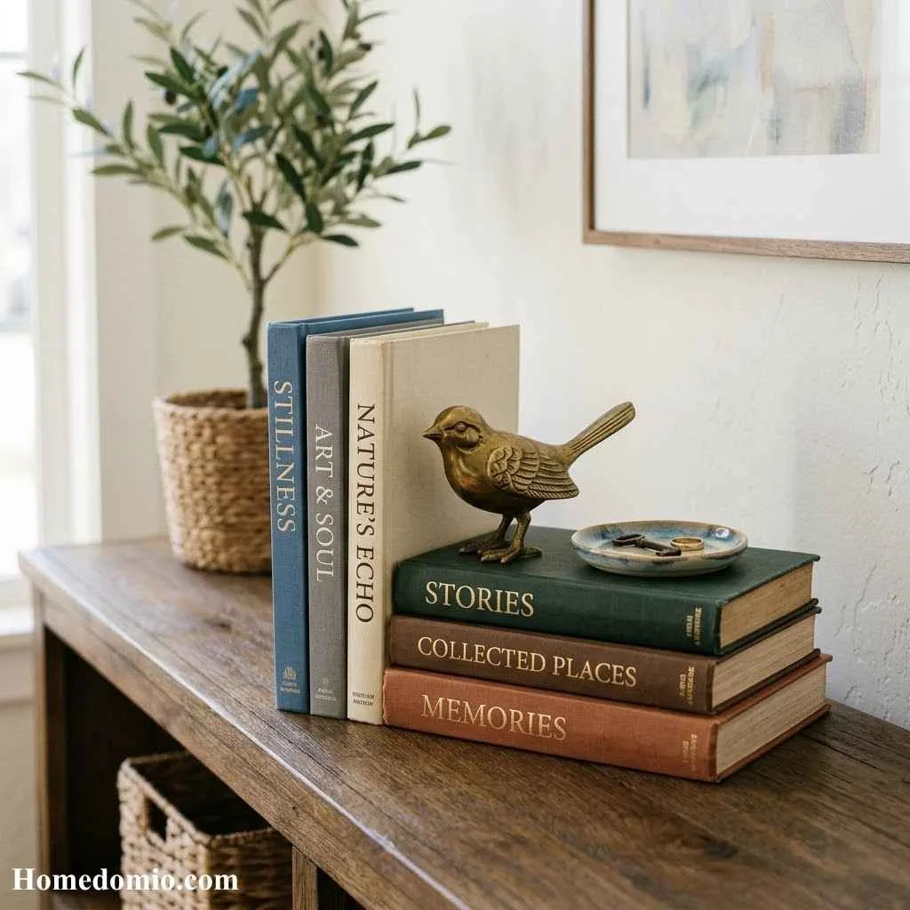 The Curated Bookshelf Look