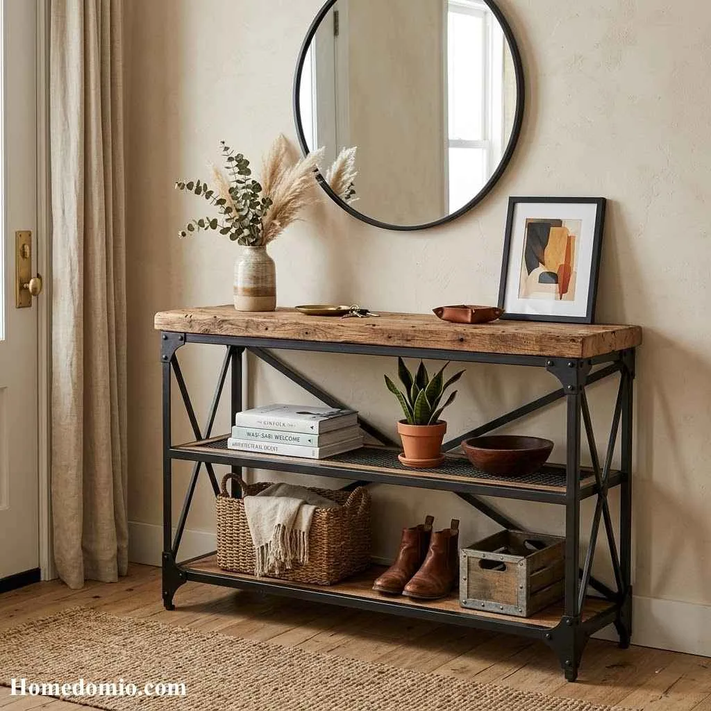 The Industrial Metal Frame Table