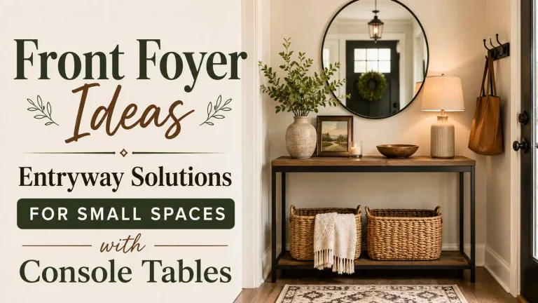 Front Foyer Ideas Entryway Small Spaces Console Tables 5 Front Foyer Ideas Entryway Small Spaces Console Tables