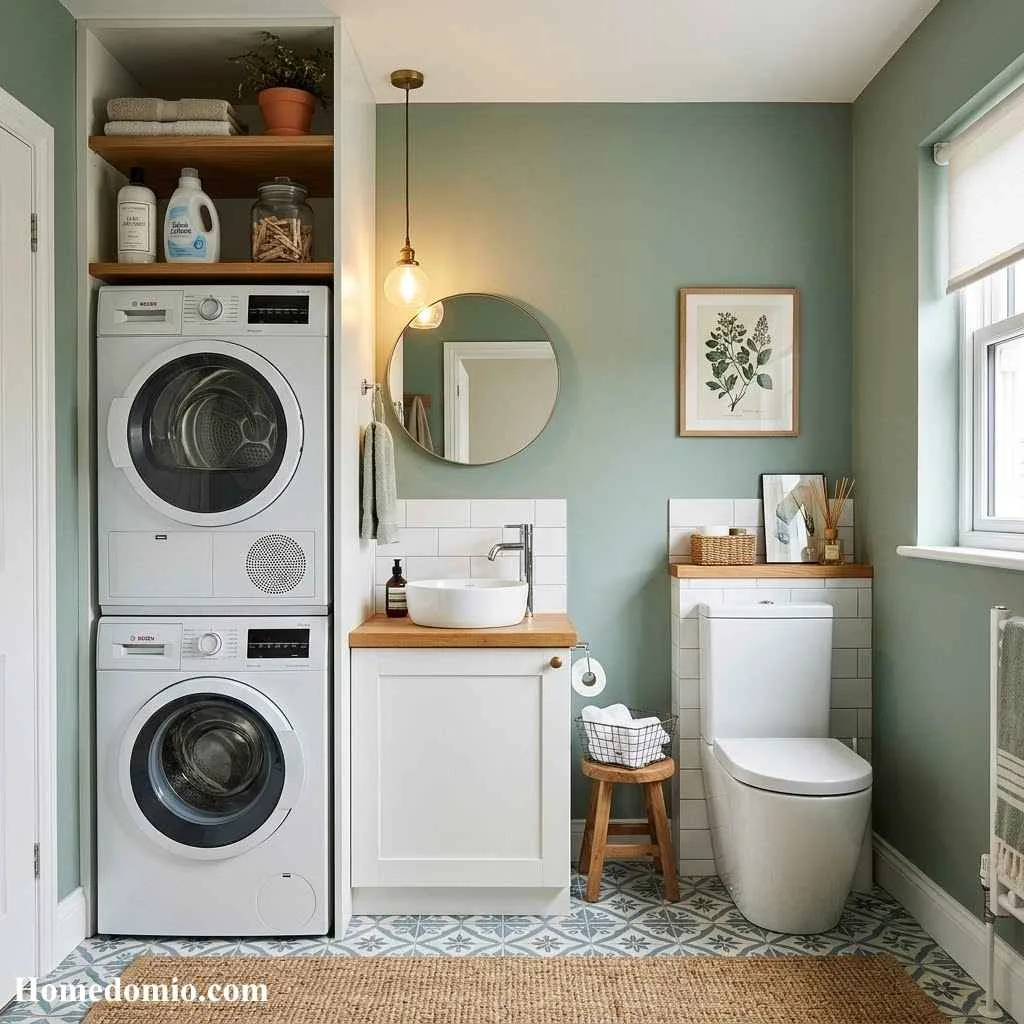 14 Cozy Luxurious Laundry Room Ideas For Your Home 8 A Laundry Bathroom Combo