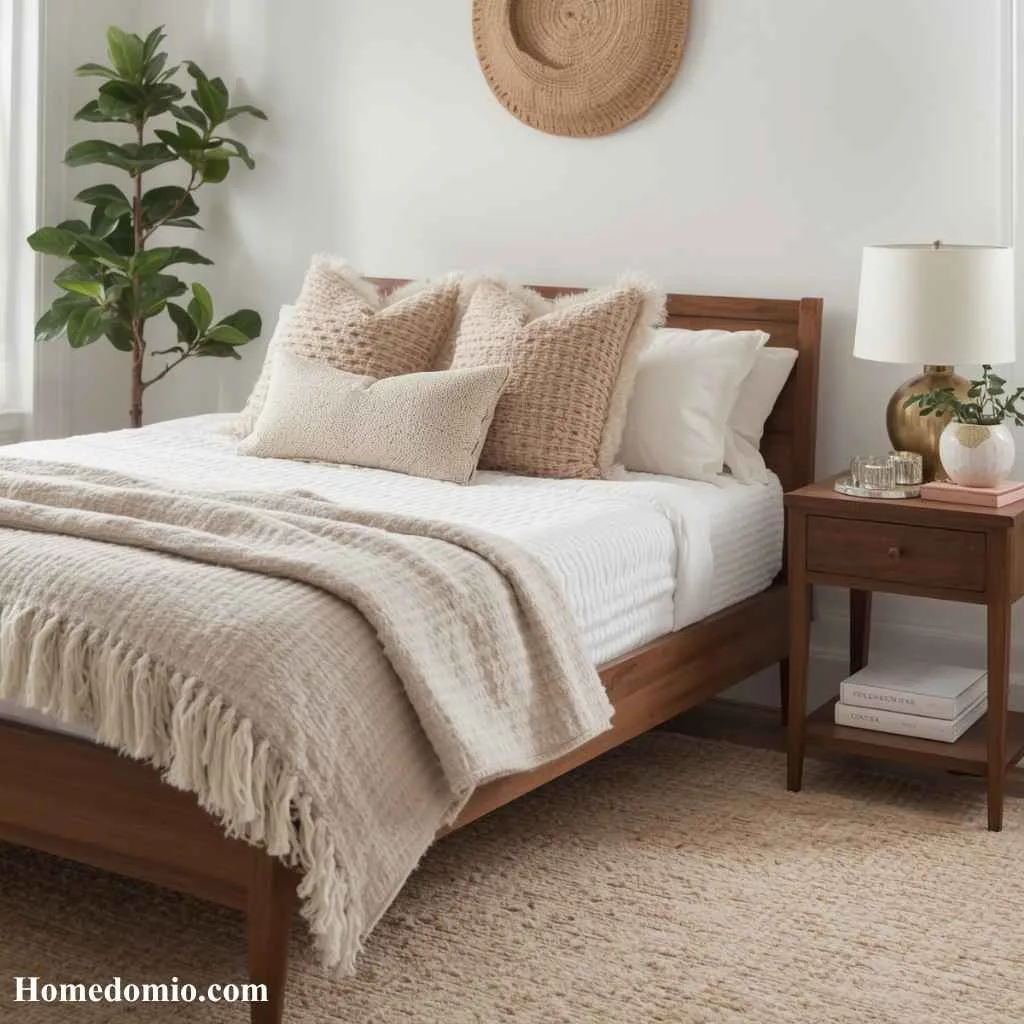 Add Cozy Textiles For Warmth