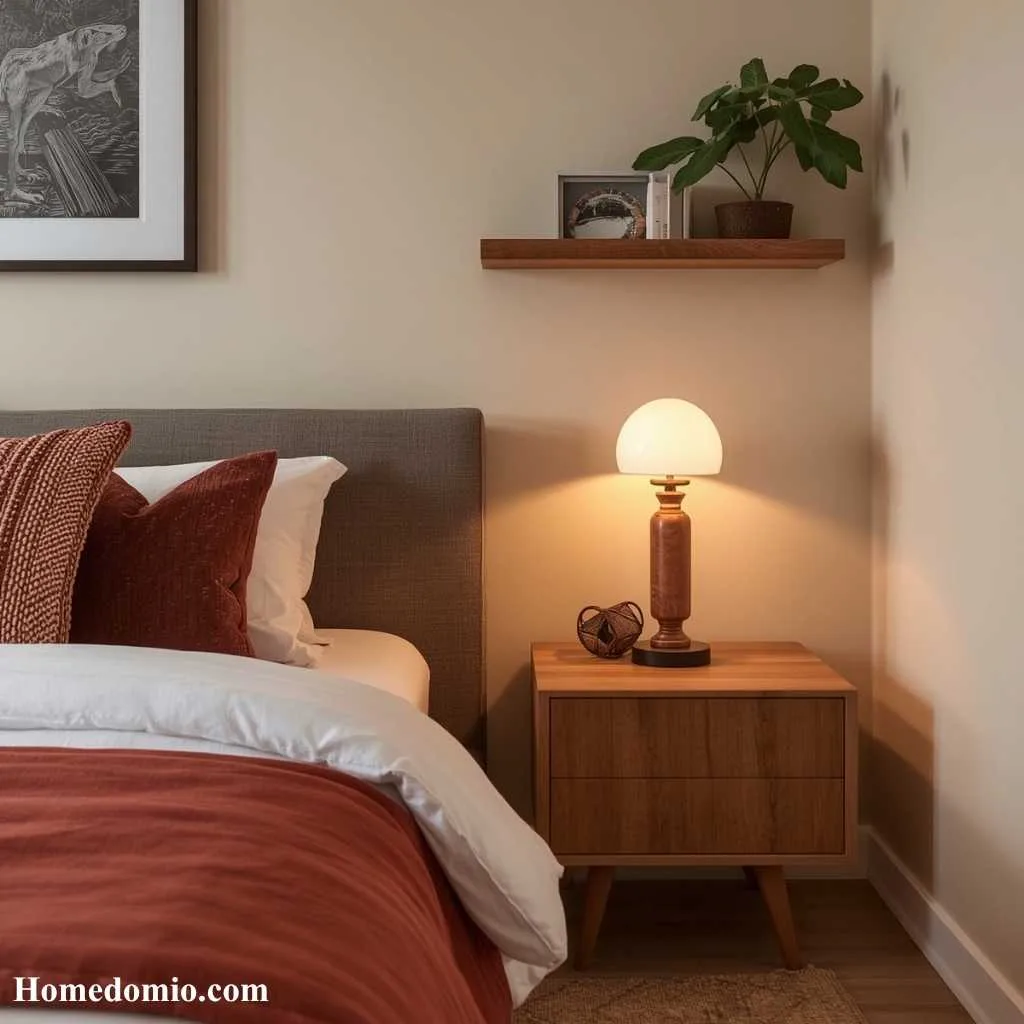 Add a Bedside Table or Shelf