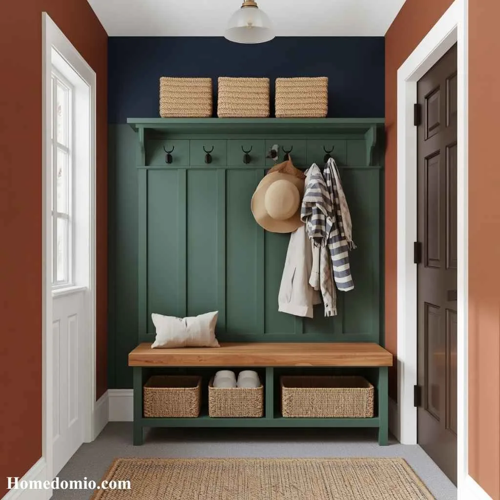 Bold Painted Accent Wall