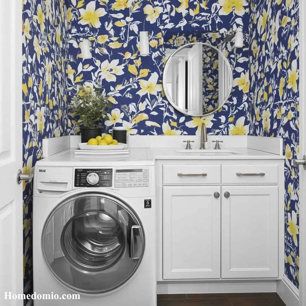 Bold Wallpaper Accent Wall