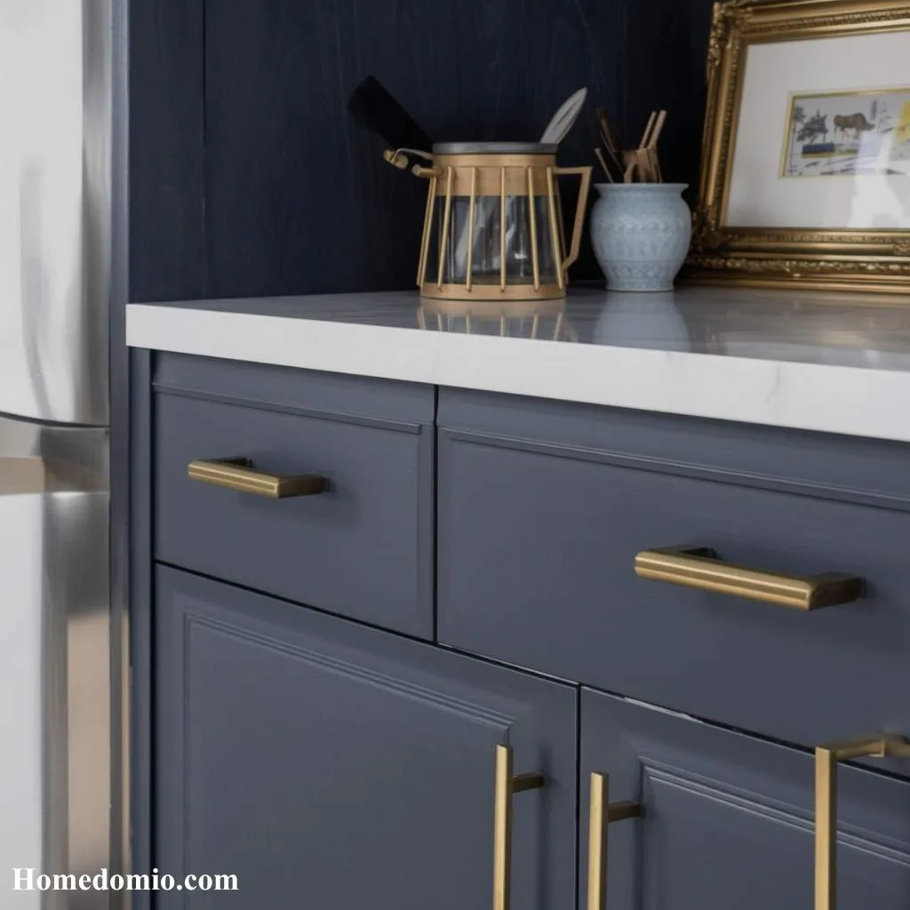 14 Cozy Luxurious Laundry Room Ideas For Your Home 10 Brass and Gold Hardware
