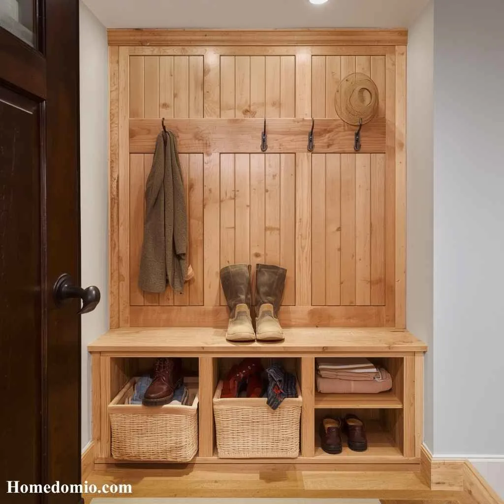 Built In Bench With Storage