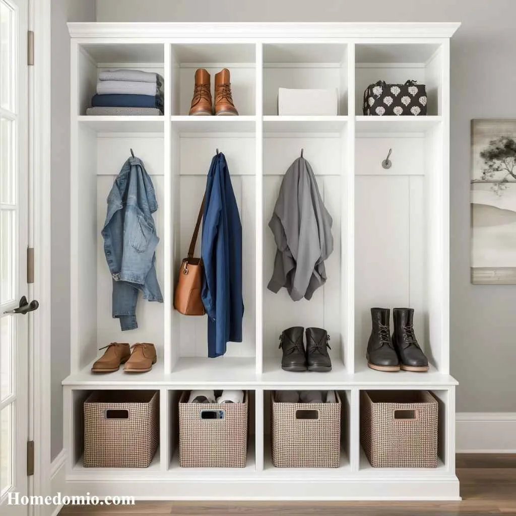 Built In Cubby Storage