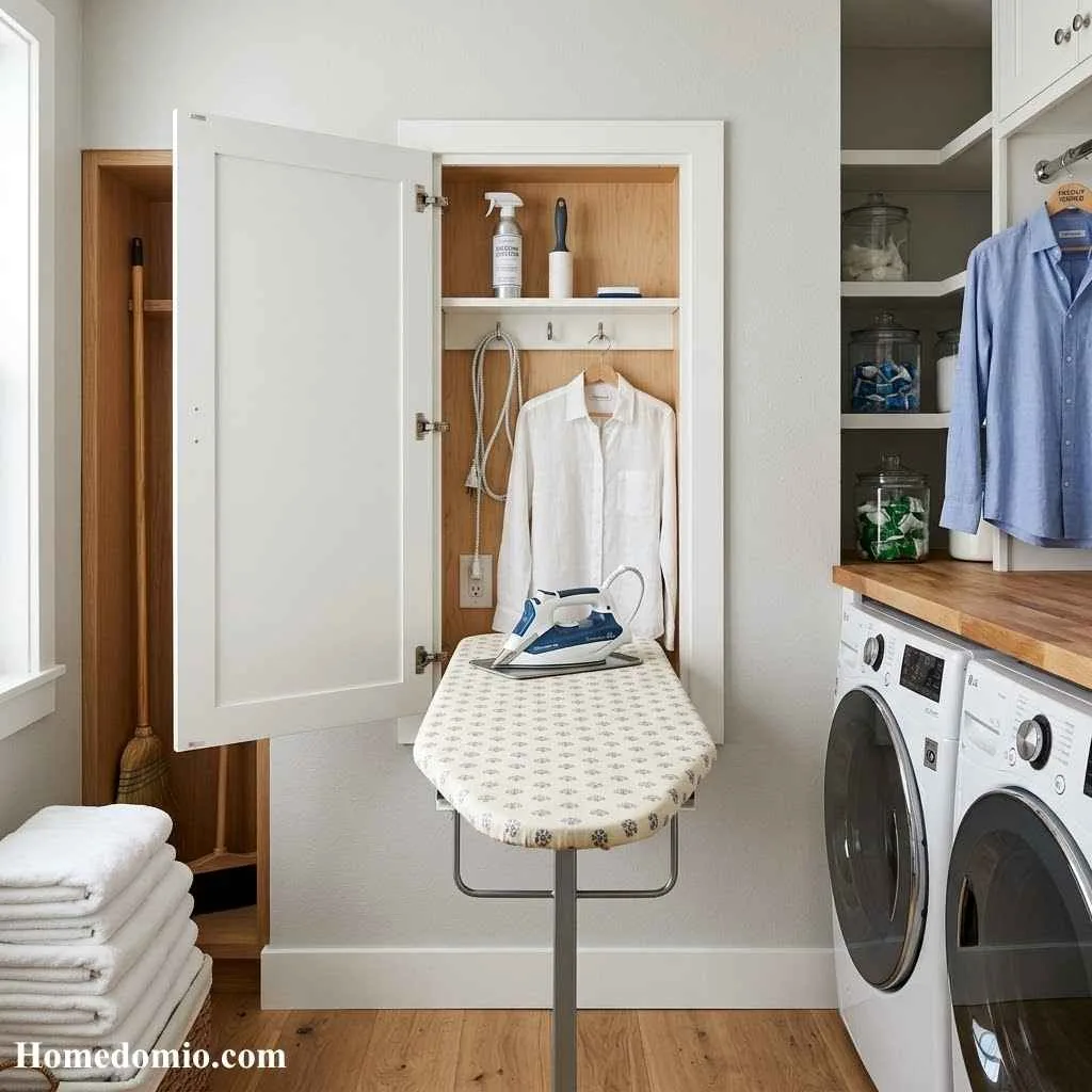 Built In Ironing Station