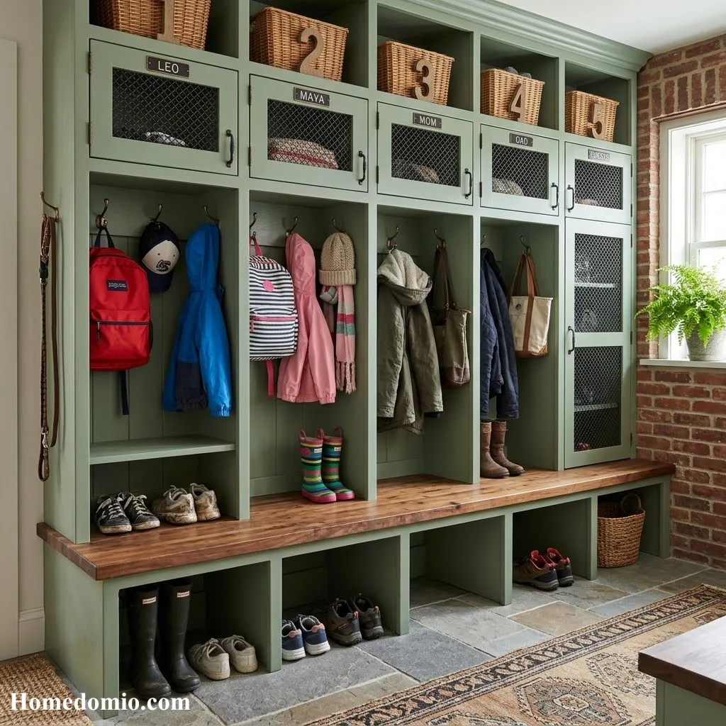 Built In Locker Style Units