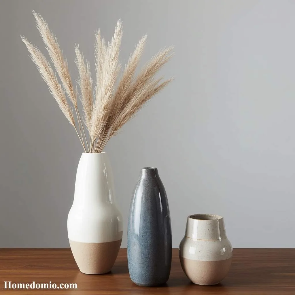 Ceramic Vase Trio