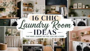 Chic Laundry Room