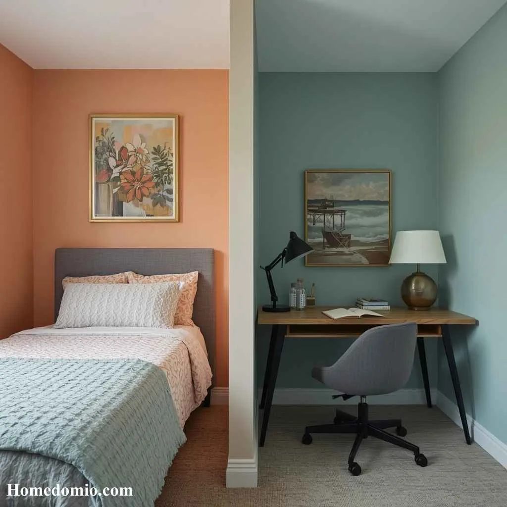 14 Guest Room Office Combo Ideas Worth Stealing Now 13 Color Coded Zones