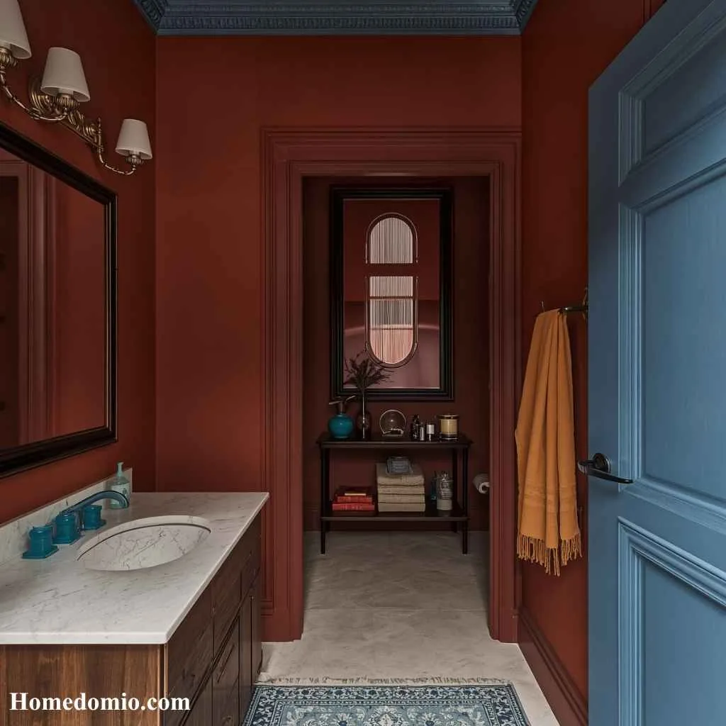  Color Drenching with Unexpected Accents