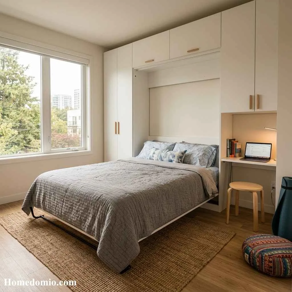 Consider A Murphy Bed For Maximum Space