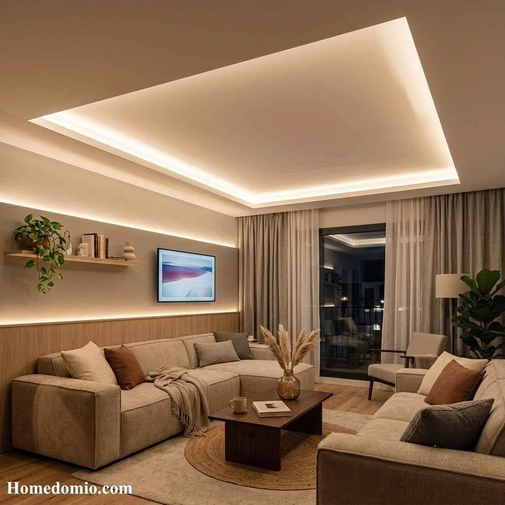 15 False Ceiling Ideas Your Home Deserves Right Now 3 Cove Lighting False Ceiling