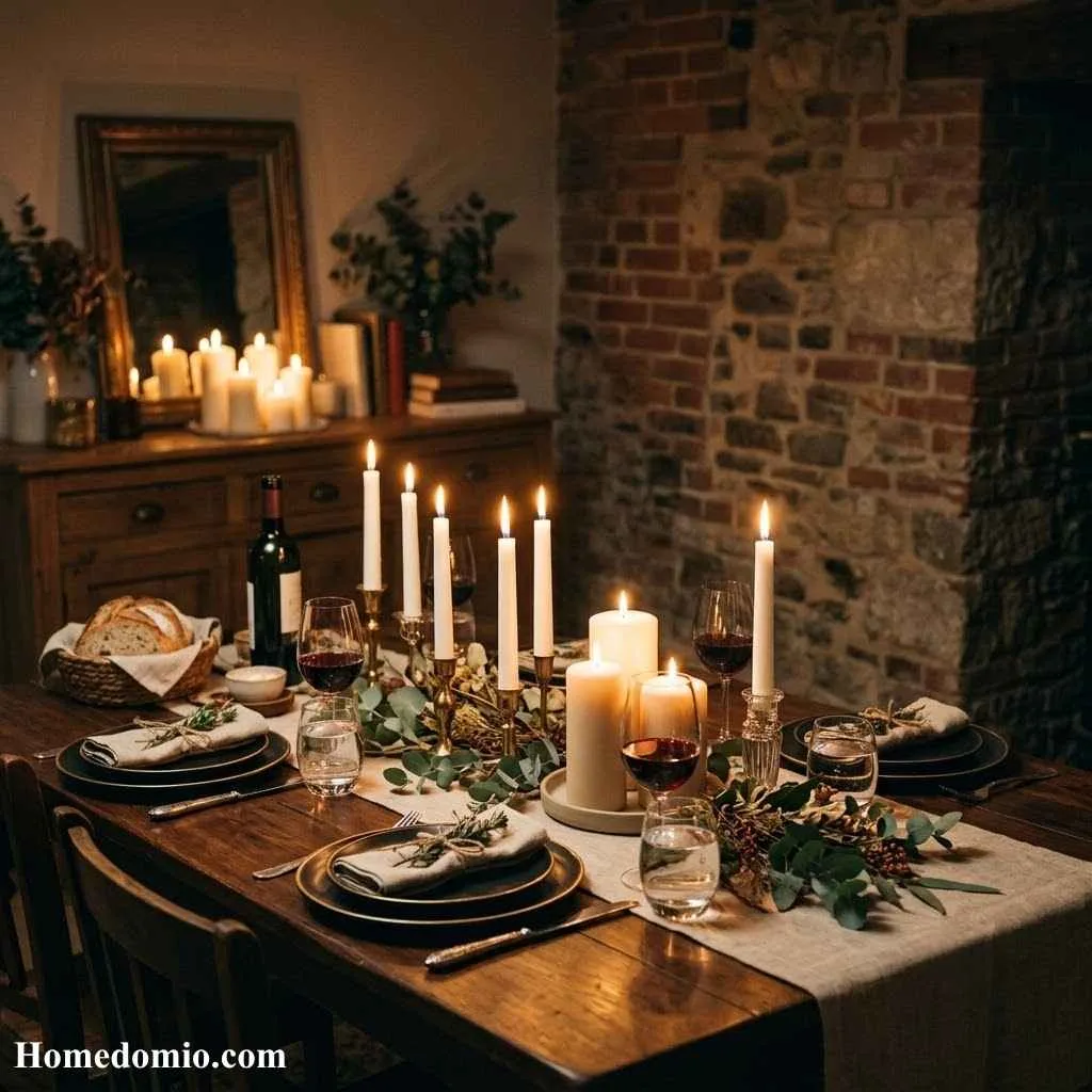 Cozy Candlelit Dinners