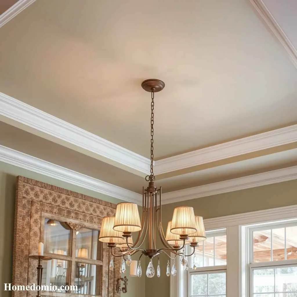 Tray Ceiling Ideas That Will Transform Your Home's Style 3 Crown Molding Tray Ceiling