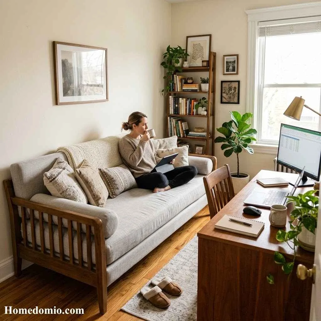 14 Guest Room Office Combo Ideas Worth Stealing Now 6 Daybed Instead of a Regular Bed