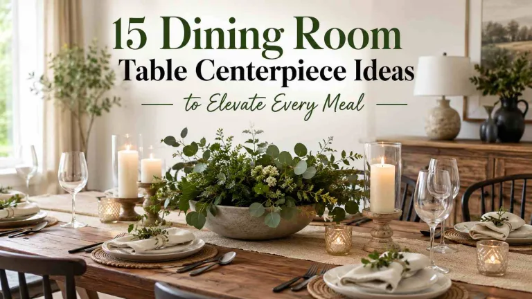 Dining Room Table Centerpiece Ideas