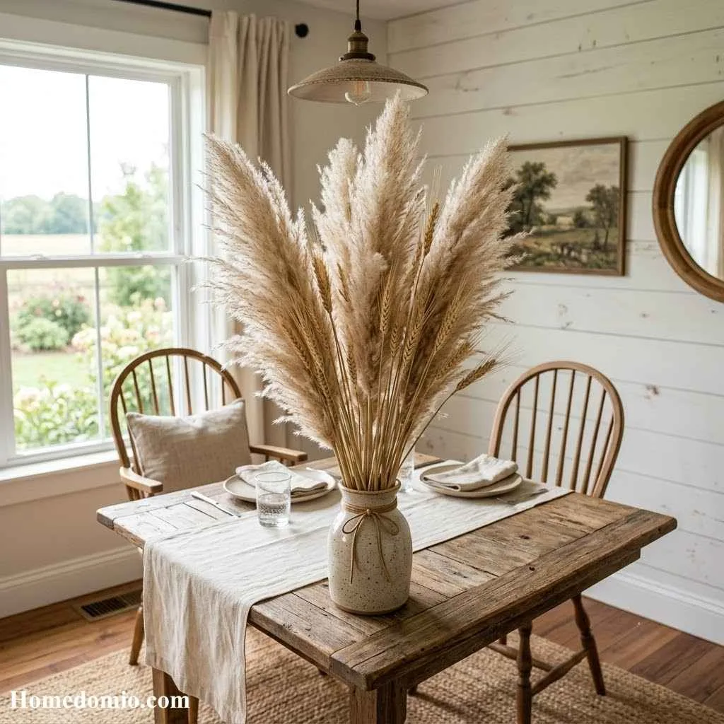 Dried Wheat or Pampas Grass
