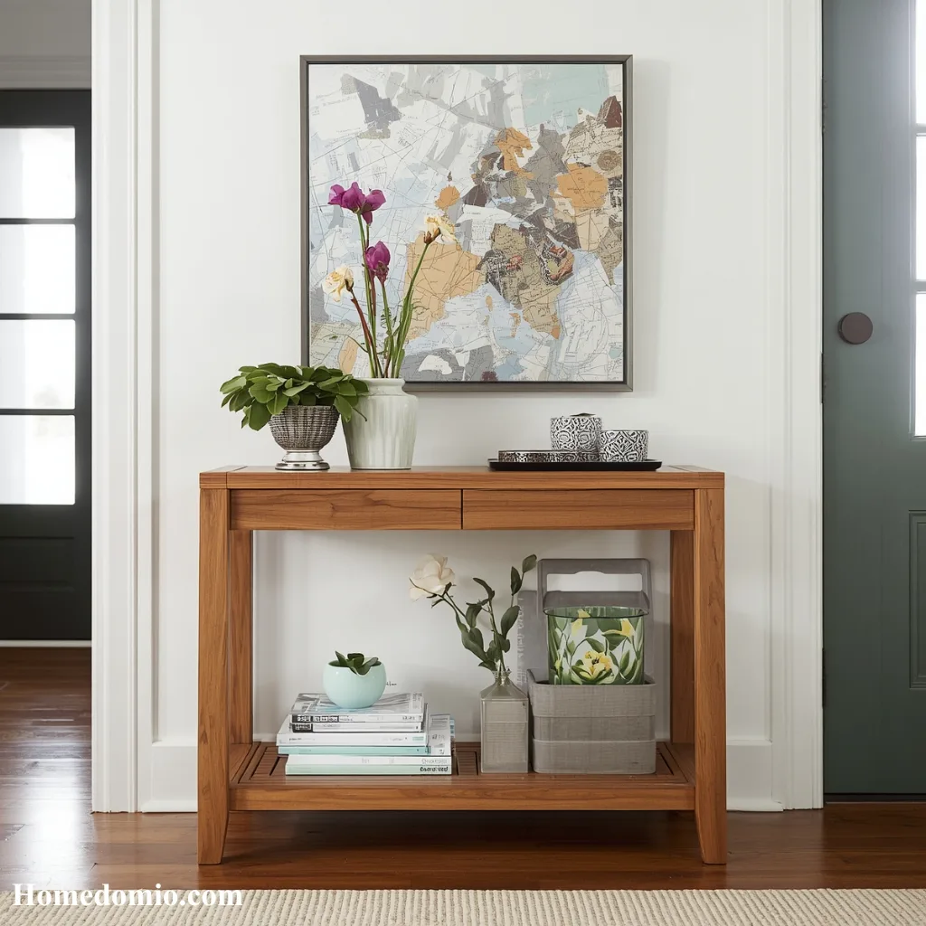 Drop Zone Console Table