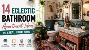 Eclectic Bathroom Apartment 