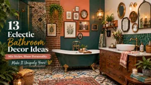Eclectic Bathroom Decor