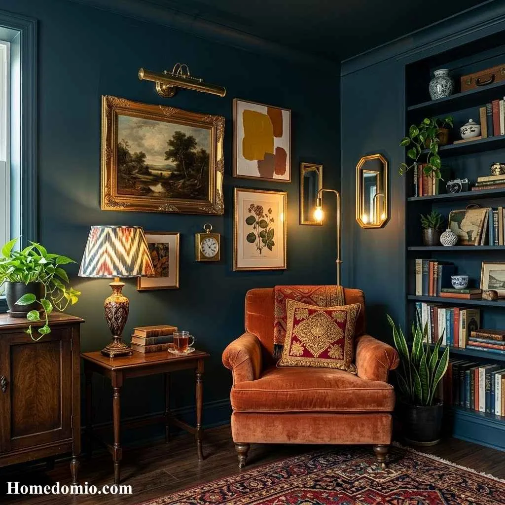 Experiment With Moody, Saturated Wall Colors