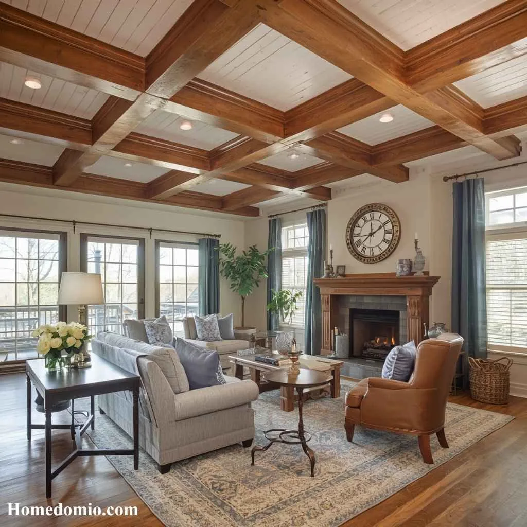 Exposed Wood Beams