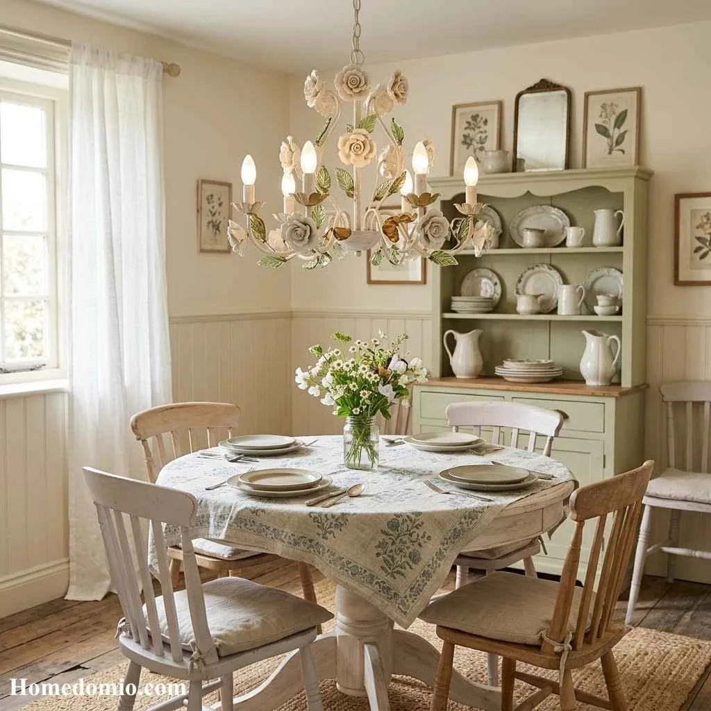 Floral Inspired Chandelier