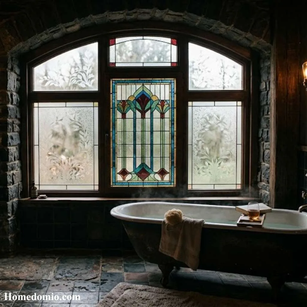 Frosted or Stained Glass Windows