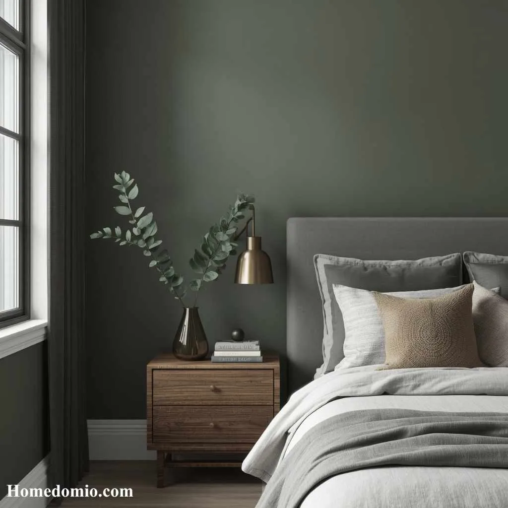 Moody Bathroom Colors: 14 Stunning Shades to Transform Your Space 10 Graphite Sage Green