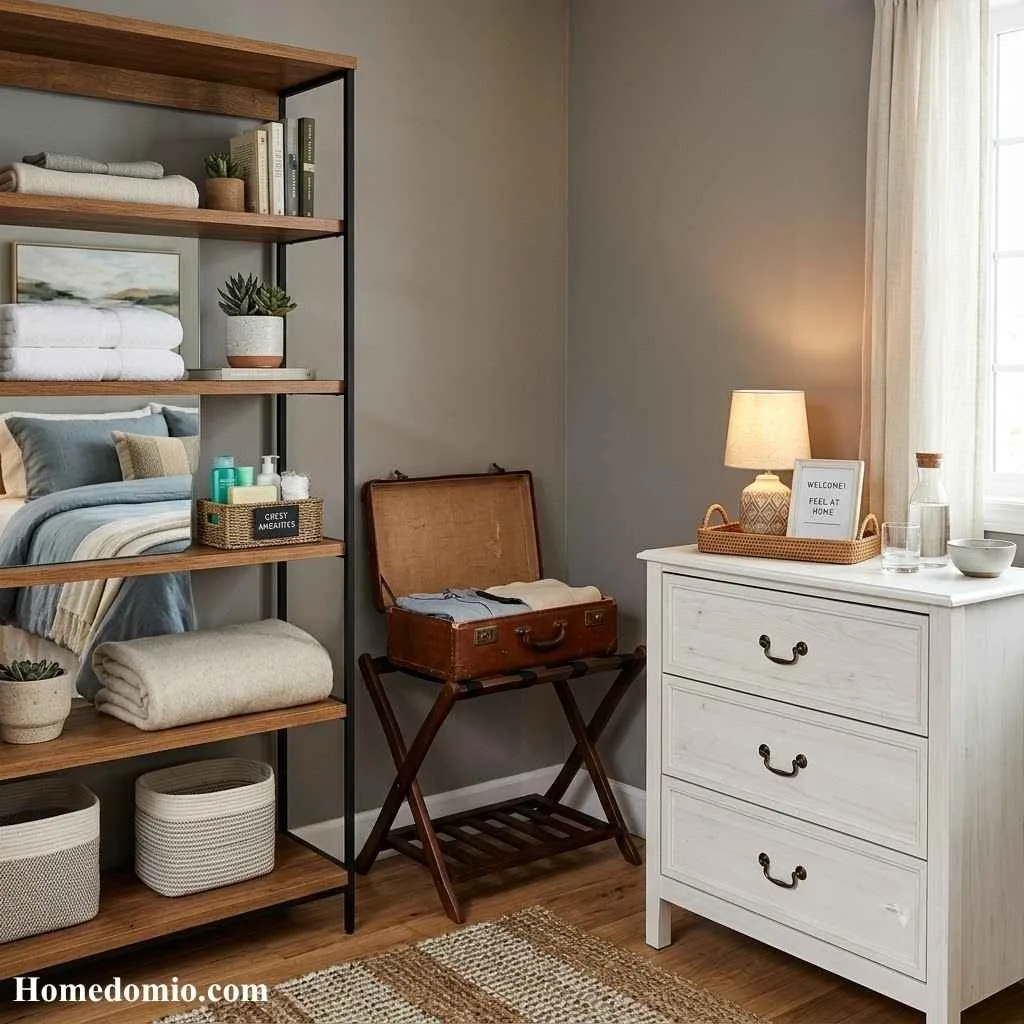 Guest Friendly Storage Zones