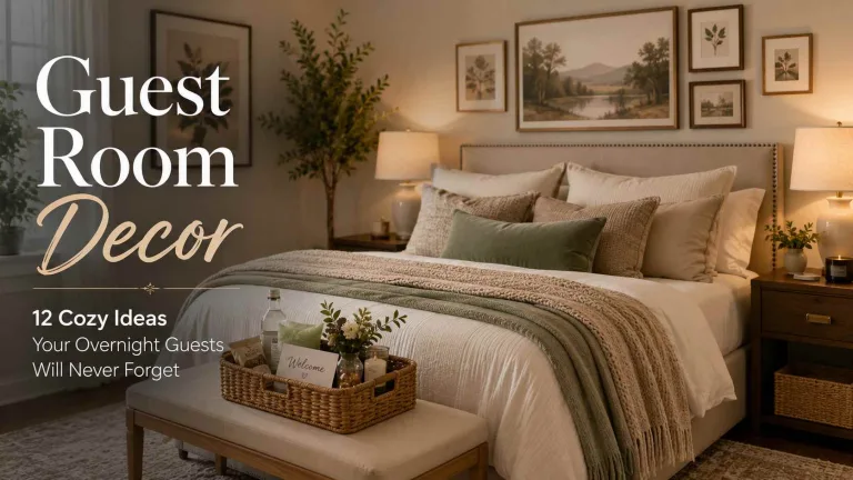 13 Guest Room Decor Ideas That Wow Every Visitor 1 Guest Room Decor