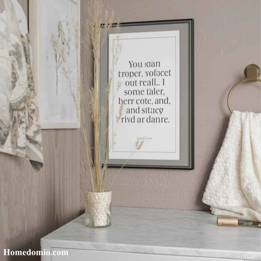  Hang One Piece of Simple Wall Art