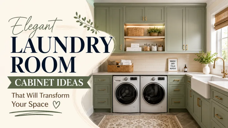 Laundry Room Cabinet Ideas