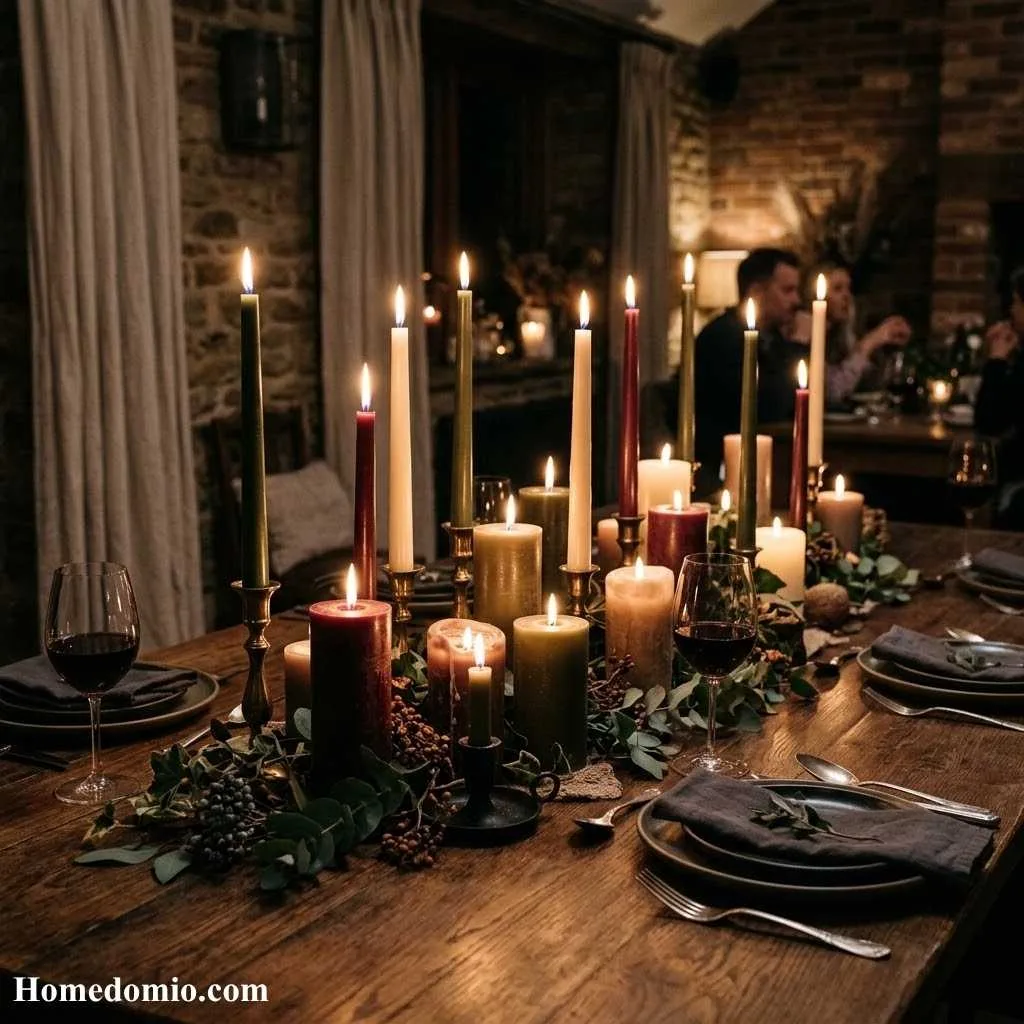 Layered Candle Clusters