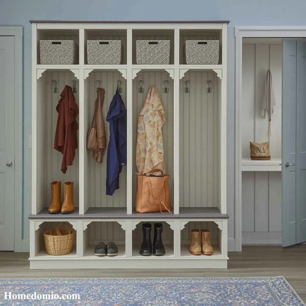 Mudroom Lockers Ideas To Organize Your Entryway In Style 5 Locker Bench Combos