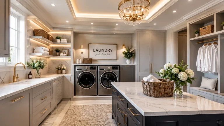 14 Luxury Laundry Room Ideas For An Elegant Upgrade 1 Luxury Laundry Room Ideas