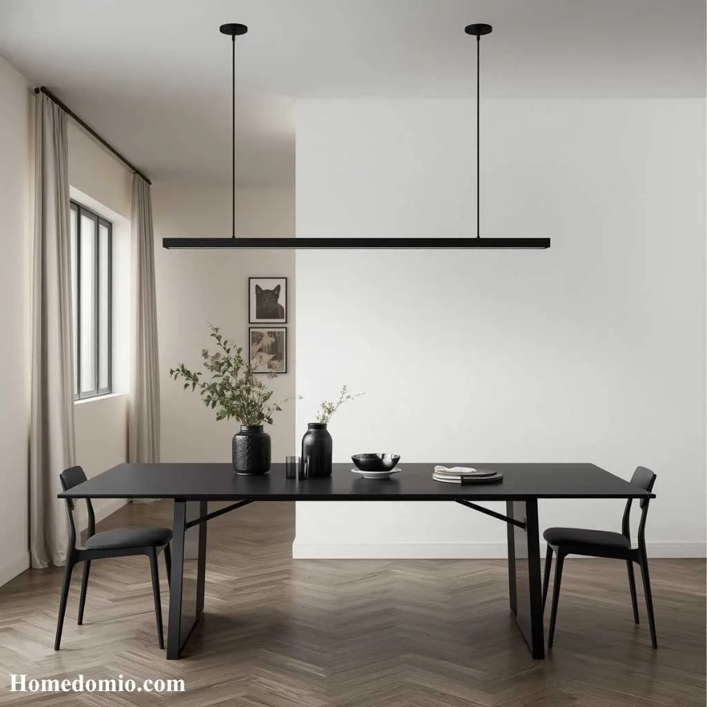 Matte Black Linear Fixtures