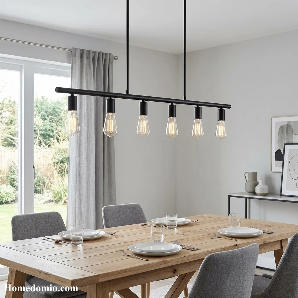 Minimalist Linear Chandelier