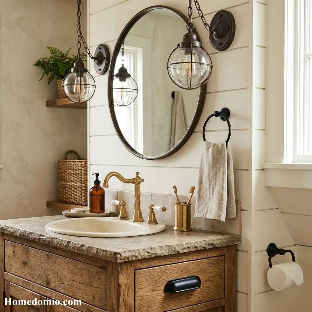 Mix Metal Finishes on Fixtures and Hardware